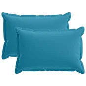 vidaXL Prevleka za blazino 2 kos HOUTEN Svetlo modra 50 x 75 cm
