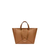 Lancel Nakupovalna torba Lancel Cabas/Shopping Enveloppe Camel Femme rjava