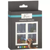 Set markera za staklo Nassau - 6 komada