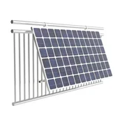 Nosilec z nagibom za solarni modul na balkonu