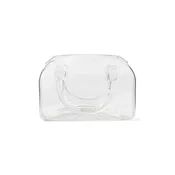 Riviera Maison vaza dekorativna iz stekla 25 x 12 x 17 cm