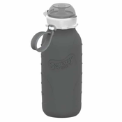 Silikonska steklenička Squeasy Gear 480 ml (siva)