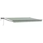 Rucna zlacivna tenda s LED diodama 4,5 × 3 m