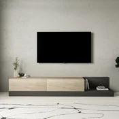 Hanah Home TV komoda Major, 180 cm, travertin / antracit