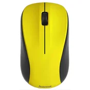 HAMA Bežicni Opticki Miš MW-300 V2, 3 Dugmeta, Žuti