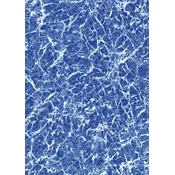 ELBE Bazenska folija Supra Premium Line - marmorirana - Debelina 1,5 mm/25 x 1,65 m