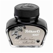 Tinta za nalivpero Pelikan 4001 30ml, briljantna crna