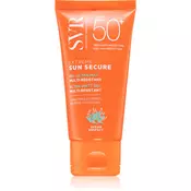 SVR Sun Secure dnevna gelasta krema z matirajočim učinkom SPF 50+ 50 ml