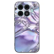 Silikonski črni ovitek za Xiaomi 17T - Iridescent bubbles