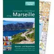 Marseille, Calanques, Côte Bleue, m. Stadtplan