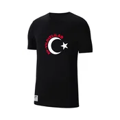 NIKE Funkcionalna majica rdeča/črna/bela