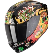 SCORPION Exo-jnr Air Yucatan Black / Yellow / Red