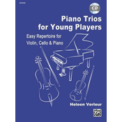 VERLEUR:PIANO TRIOS FOR YOUNG PLAYERS +CD EASY REPERTOIRE