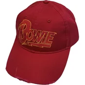 David Bowie Flash Logo Kapa Red UNI