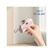 Back up baterija privezak 5000mAh Type C