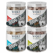 Ekonomično pakiranje: Wolf of Wilderness - lifilizirane premium grickalice - Blue River - losos (280 g)