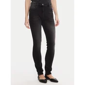 Marella Jeans hlače 2523186104 Črna Skinny Fit
