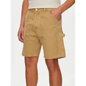 Jack & Jones Jeans kratke hlače Jjitony 12252814 Rjava Loose Fit