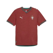 PUMA Portugal 2026 Authentic Home Jersey Men, Football, Club Red/Green Lagoon, 3XL