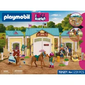 PLAYMOBIL 72127 - Veliki western konjeniški ranč - 1 k.