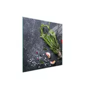 shumee ZAŠČITNA PLOŠČA IZ STEKLA ZA ŠTEDILNIK 50x52 SKRILAVCA