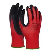 Zaštitne rukavice, lateks, DONAU Safety, veličina 11/XXL, crvene 32021121-11
