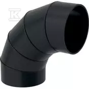 Geberit PEHD segmentni komolec 250/90, črne barve (HDPE odvodnjavanje)