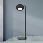 ORION Kerby LED baterijska stolna lampa, crna, visina 40 cm, celik/aluminij - Dnevni boravak/blagovaonica - Moderan - Metal