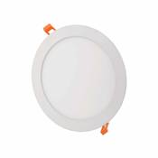 ALU LED vgradni panel okrogli 6W nevtralno beli 4000K