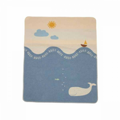 Odeja Juwel 70 x 90 cm, kit - modra