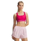 Under Armour CROSSBACK MID BRA, ženski prsluk sportski top, roza 1361034