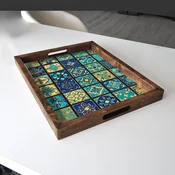 Aberto Design Poslužavnik REF031 48 x 38 x 4 cm, Šareni