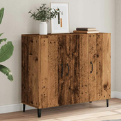 Komoda boja starog drva 90 x 34 x 80 cm od konstruiranog drva