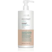 Revlon Professional Re/Start Curls Nourishing Cleanser 1000 ml šampon skodrani lasje valoviti lasje za ženske