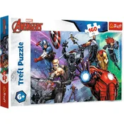 Trefl - Puzzle Marvel: Always Ready Heroes Avengers - 160 kosov