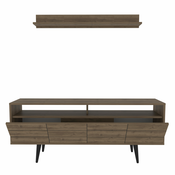 Hanah Home HANAH HOME Ola - Walnut TV omarica, (20867426)