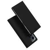 DUX DUCIS Skin Pro – preklopna torbica za Xiaomi Redmi Note 12 4G črna