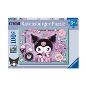 Sestavljanka Ravensburger Kuromi XXL - 100 delov