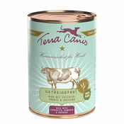 Terra Canis brez žitaric 6 x 400 g - Govedina z bučkami, bučo in origanom