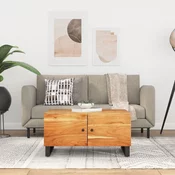 Stolic za kavu 80x50x40 cm od drva bagrema i konstruiranog drva