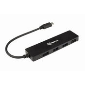 S-box 4-port USB-C HUB H-404C USB3.0