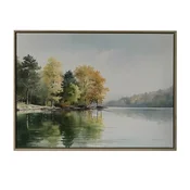 Homestar Stenska umetnina WALLY 45x60 cm gozd ob jezeru