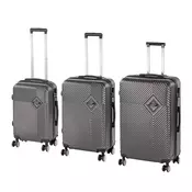 Set kofer-torbi TraveLux Pro XXI na kotačima, sivi