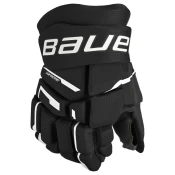 Hokejske rokavice Bauer Supreme M3 Black/White Junior 10 palcev