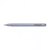 Faber-Castell Fineliner Grip 1516 - temen 0,4 mm, toplo siv IV