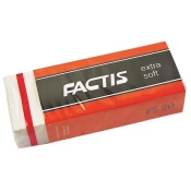 Gumica plastična ES20 extra soft Factis bijela-KOMAD