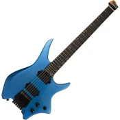HILS Guitars HN3 NEXT Metallic Emerald Blue Kitara headless