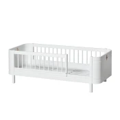 oliver furniture otroška posteljica mini+ junior bed 60x160 white