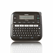 Brother PT-D210VP, Desktop, QWERTY keyboard, TZ tapes 3.5 to 12 mm, Battery optional, Graphic Display, Template library, Flat keyboards, Adapter AC, Carry Case
