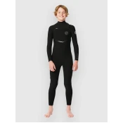 Rip Curl Flashbomb 5/3 C/Zip Kids Wetsuit black